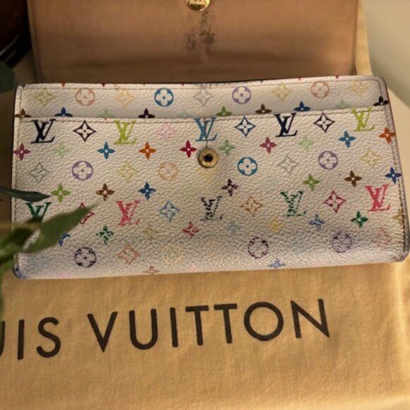 LOUIS VUITTON MURAKAMI CONTINENTAL LONG WALLET/Booklet & Card! - Picture 3 of 13